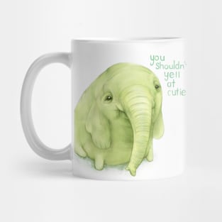 Tree Trunks quote: You shouldn't yell at cuties (Adventure Time fan art) Mug